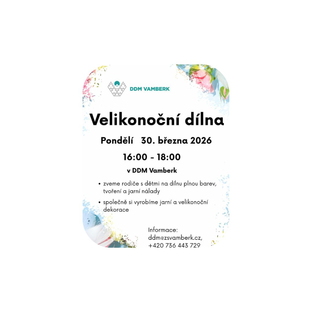 VELIKONOČNÍ DÍLNA