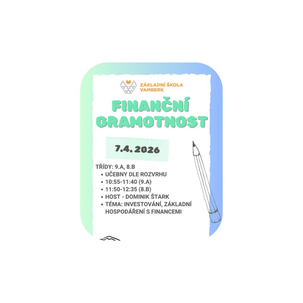 FINANČNÍ GRAMOTNOST