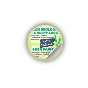 DEN EKOLOGIE A RECYKLACE - SBĚR PAPÍRU