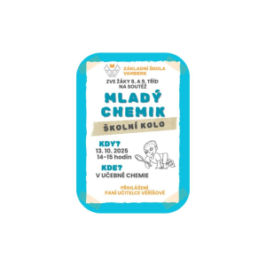MLADÝ CHEMIK - školní kolo