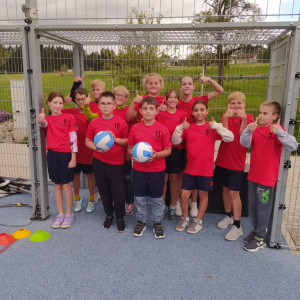 PŘÁTELSKÝ TURNAJ VE VYBÍJENÉ 5. roč. ve Lhotách u Potštejna - 2. místo