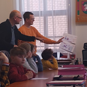 ŠKOLNÍ PARLAMENT NA RADNICI MĚSTA