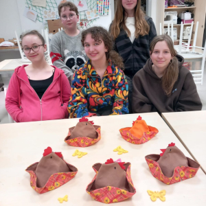 VELIKONOČNÍ ŠITÍ S LENKOU