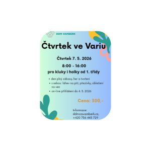 ČTVRTEK VE VARIU