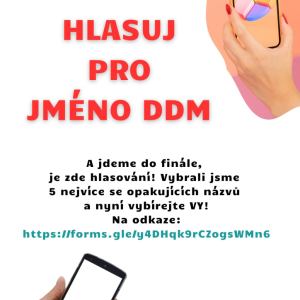 HLASUJ PRO JMÉNO NAŠEHO DDM VAMBERK