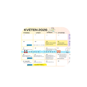 Květen 2026 v plném proudu – kalendář akcí je venku!