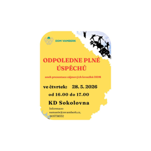 ODPOLEDNE PLNÉ ÚSPĚCHŮ 2026