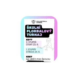ŠKOLNÍ FLORBALOVÝ TURNAJ 2026
