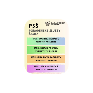 PORADENSKÉ SLUŽBY ŠKOLY