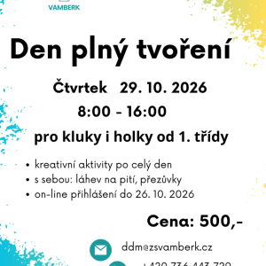 Den plný tvoření