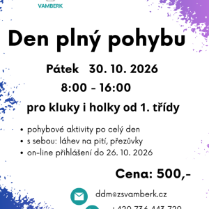 Den plný pohybu